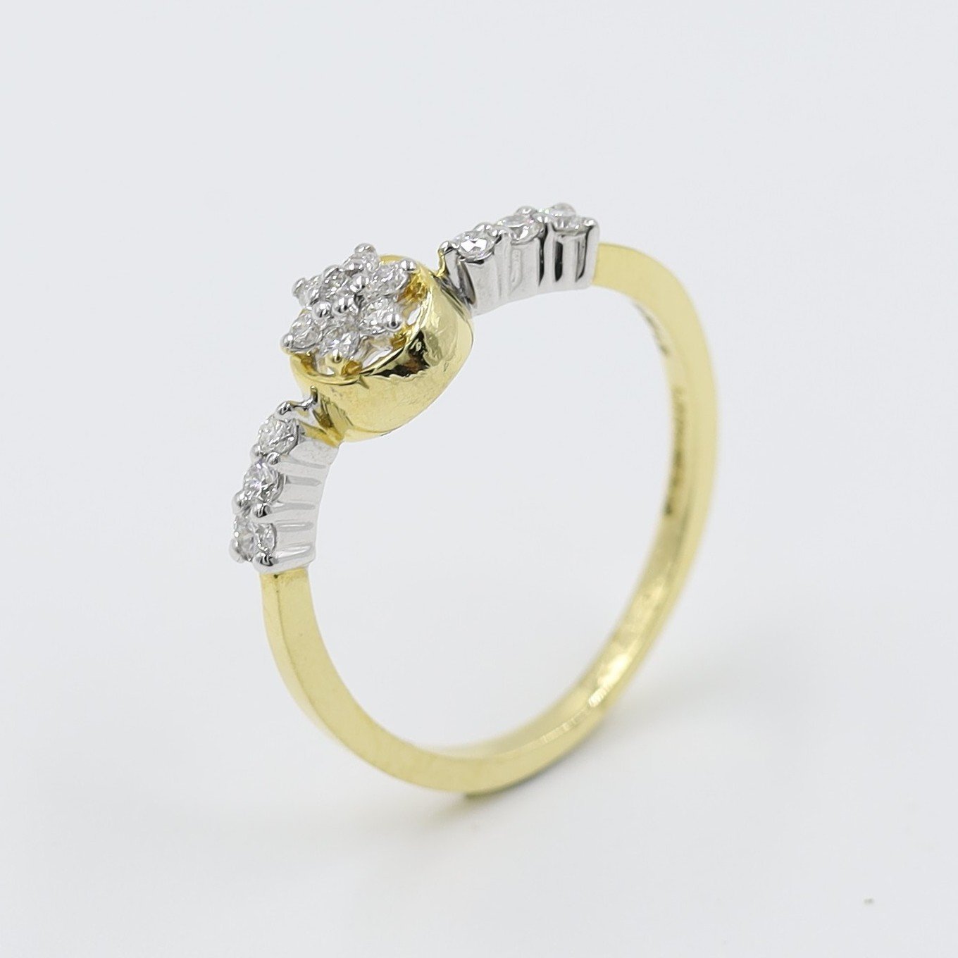 Diamtrendz Jewels Real Diamond Ring 14kt Diamond Yellow Gold ring Price in  India - Buy Diamtrendz Jewels Real Diamond Ring 14kt Diamond Yellow Gold  ring online at Flipkart.com