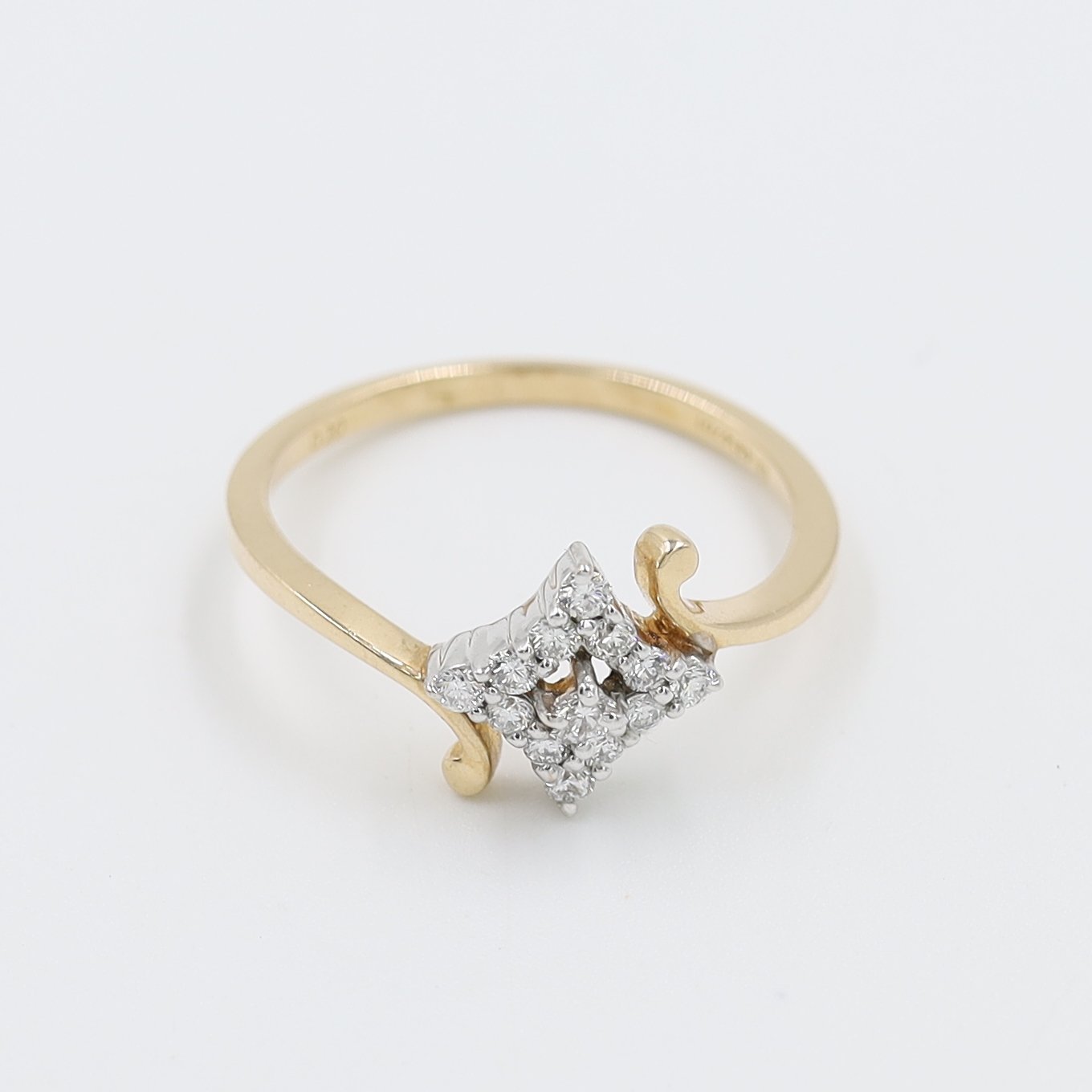 Kelly Diamond Engagement Ring -14K Rose Gold, Hidden Halo, 3.5 Carat, –  Best Brilliance